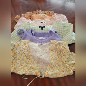 Bundle Of 5 Womens Size Large New Without Tags Tops